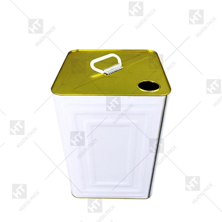 18L Square Tinplate Barrel Cans