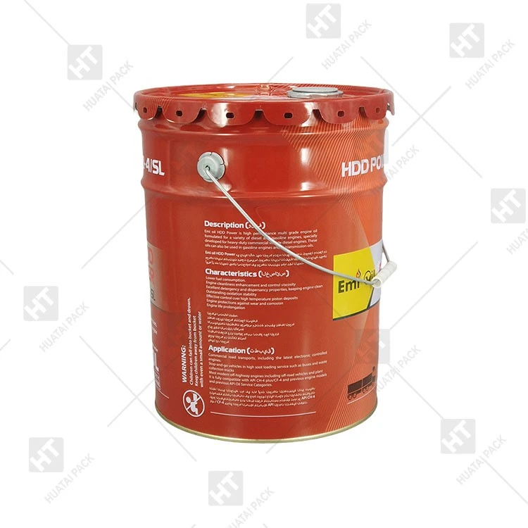Metal Pail For Toluene Engine Oil