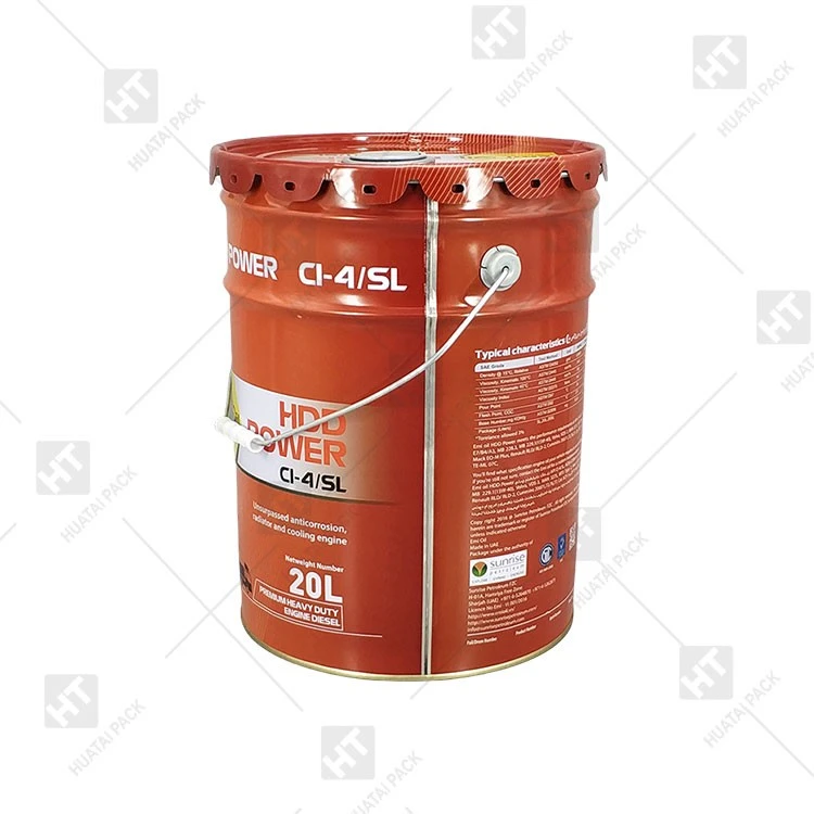 Metal Pail For Toluene Engine Oil