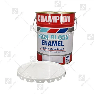 Cubo de hojalata de metal de 20 l