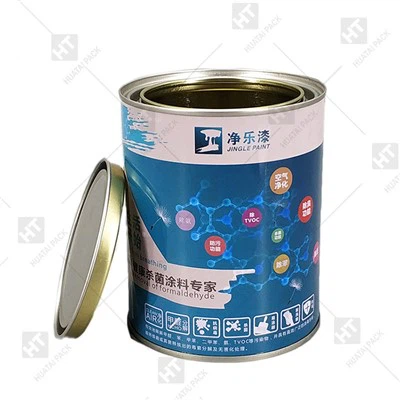 Lata de hojalata redonda de 500 ml