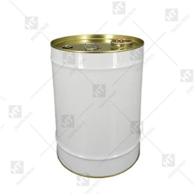 Balde metálico cerrado