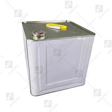 Latas cuadradas de aceite de motor